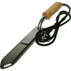 Couteau à désoperculer électrique manche bois PRO