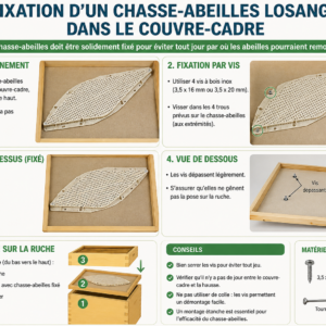 Chasse abeilles losange